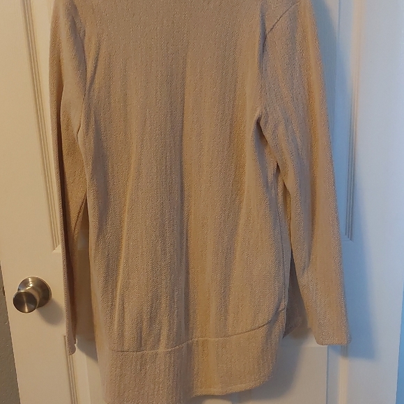 Maurices Tan Open Front Cardigan NWT Size Small - Picture 4 of 5